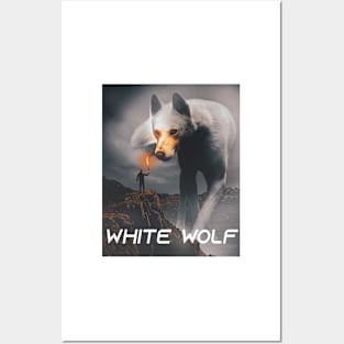 The White wolf Posters and Art